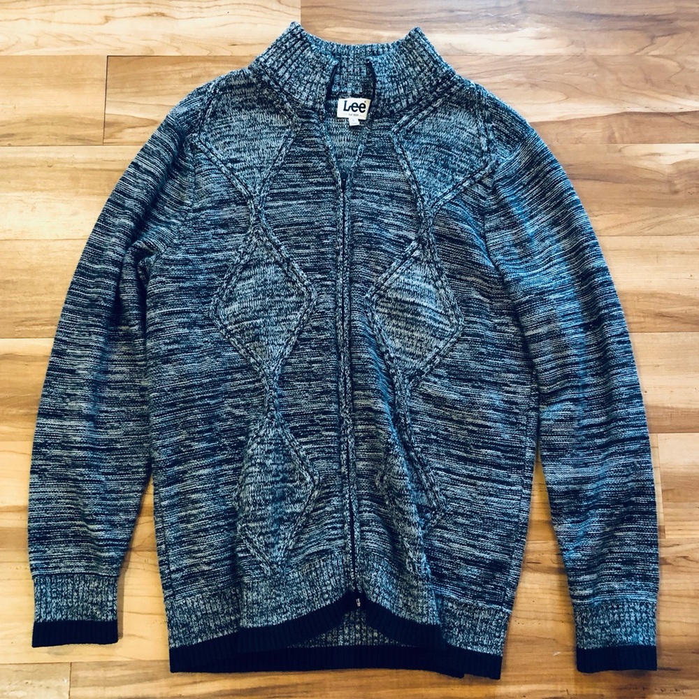 Men’s Lee Zip Up Cardigan